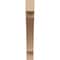 Ekena Millwork 3-inch W x 16-inch D x 22-inch H Merced Rough Cedar Woodgrain TimberThane Knee Brace, Primed BRCUR03X16X22MRCRCPR - alternate 4